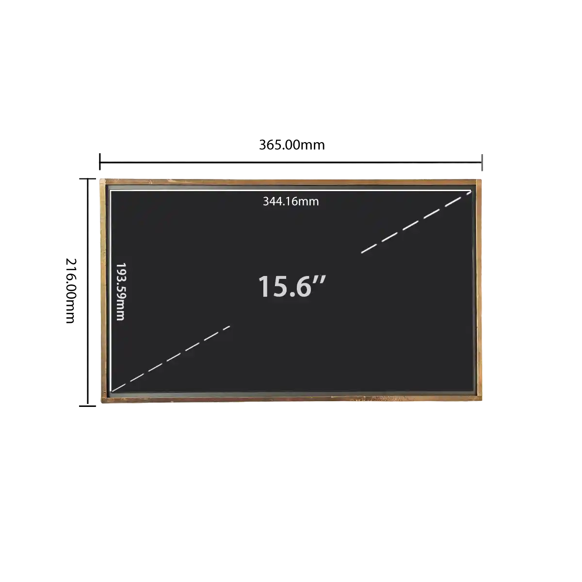 LH156HX120A-Dimensions